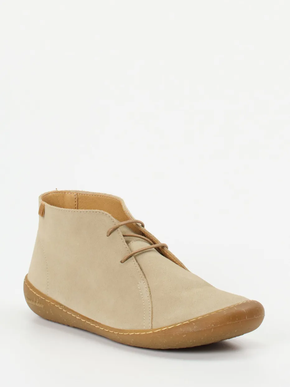 Damen El Naturalista – Desert Boots aus Veloursleder
