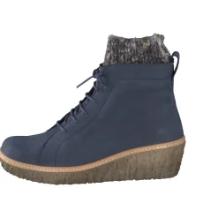 – Keilabsatz-Stiefelette aus Nubukleder*El Naturalista New