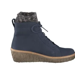 – Keilabsatz-Stiefelette aus Nubukleder*El Naturalista New