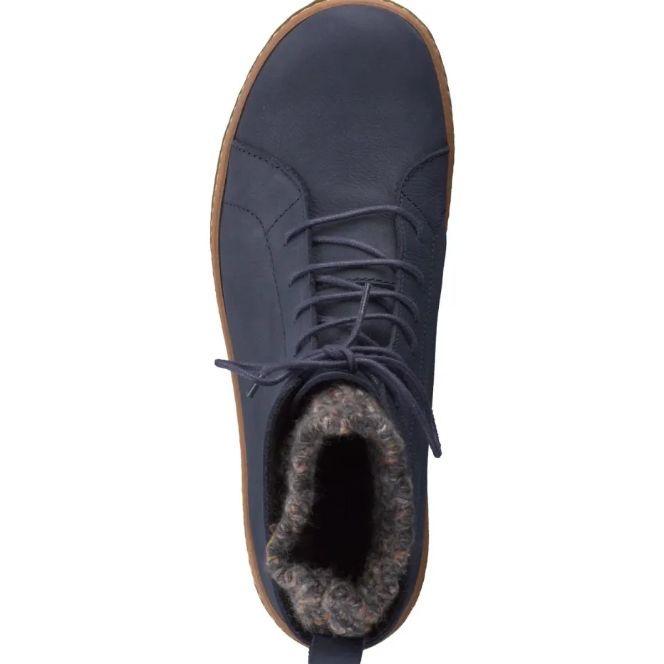 – Keilabsatz-Stiefelette aus Nubukleder*El Naturalista New