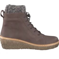 – Keilstiefelette aus Nubukleder*El Naturalista