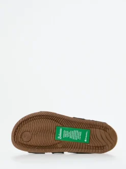 Damen El Naturalista – Komfortsandale aus Nubukleder dunkel