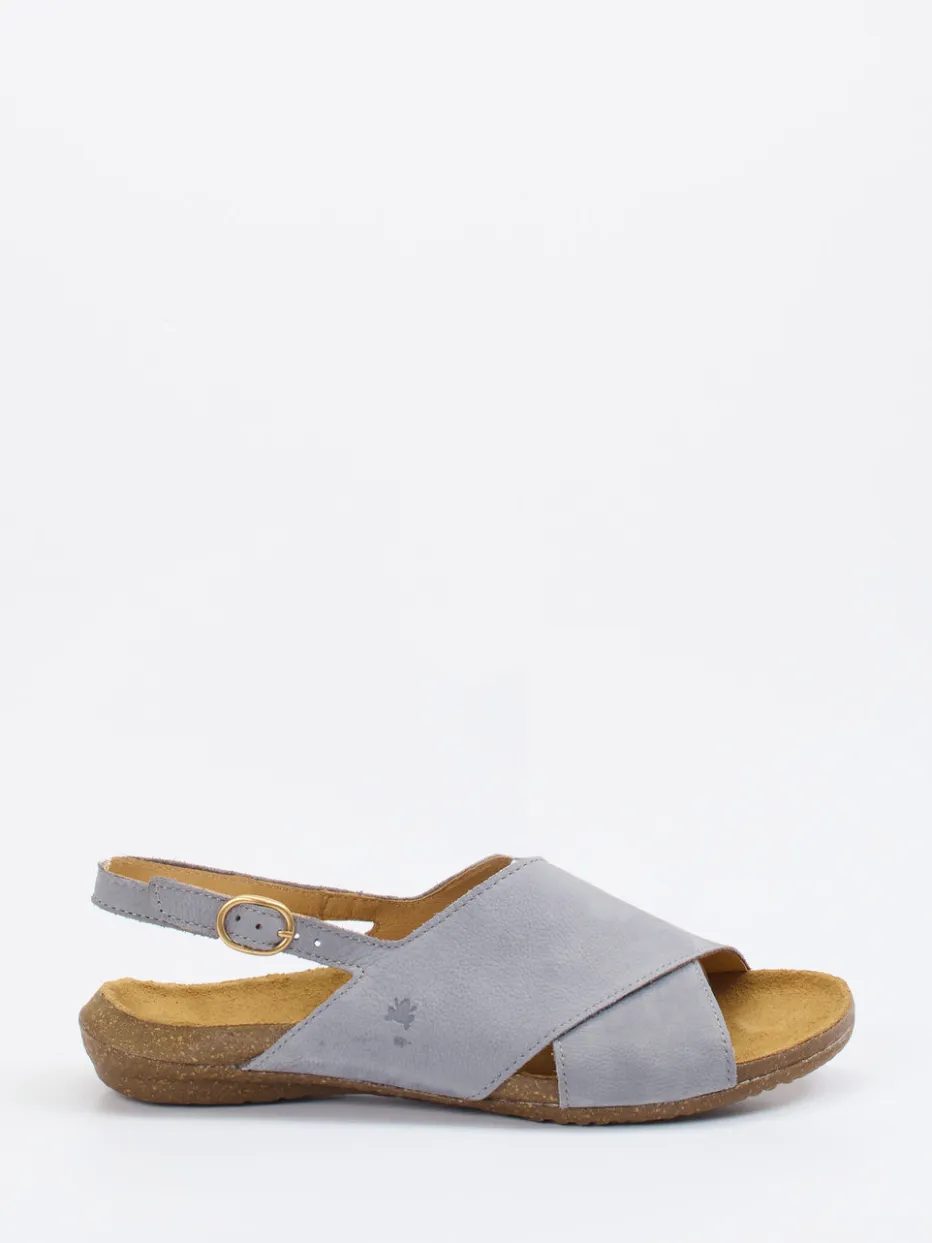 – Komfort-Sandalen aus Nubukleder tauben*El Naturalista Clearance