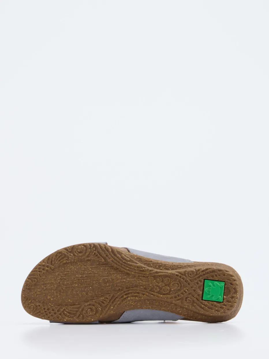 – Komfort-Sandalen aus Nubukleder tauben*El Naturalista Clearance