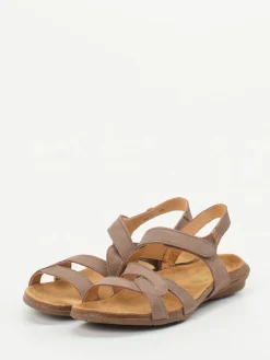 – Komfortsandalen aus Nubukleder Taupe*El Naturalista New