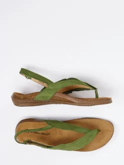 – Zehentrenner-Sandalen aus Nubukleder*El Naturalista