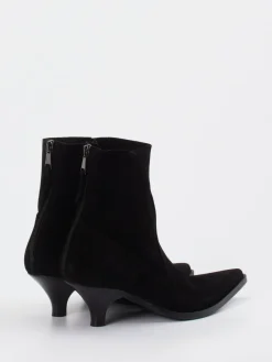 – Stiefeletten aus Veloursleder*Elena Iachi Online