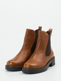 – Chelsea Boots aus Kalbleder cognac*Everybody Sale