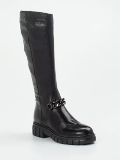 – Kniehohe Stiefel aus Kalbleder*Everybody Outlet