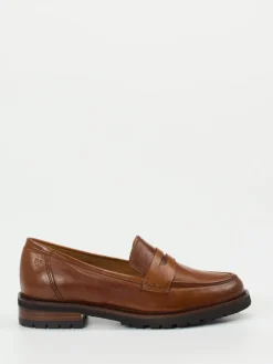 – Loafer aus Kalbleder in Cognac*Everybody Hot