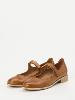 – Mary Janes aus Kalbleder cognacfarben*Everybody New