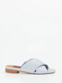 – Pantolette aus Lammleder in Hell*Everybody Hot