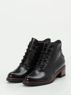 – Schnür-Boots aus Kalbleder*Everybody Clearance