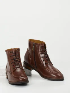 Damen Everybody – Schnürboots aus Kalbleder Mittel