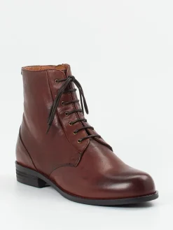 Damen Everybody – Schnürstiefelette aus Kalbleder Dunkel