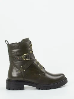 Damen Everybody – Stiefelette aus Lammleder Oliv