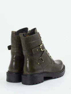 Damen Everybody – Stiefelette aus Lammleder Oliv