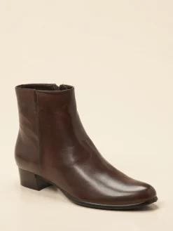 Damen Everybody – Stiefelette aus Lammleder Dunkel