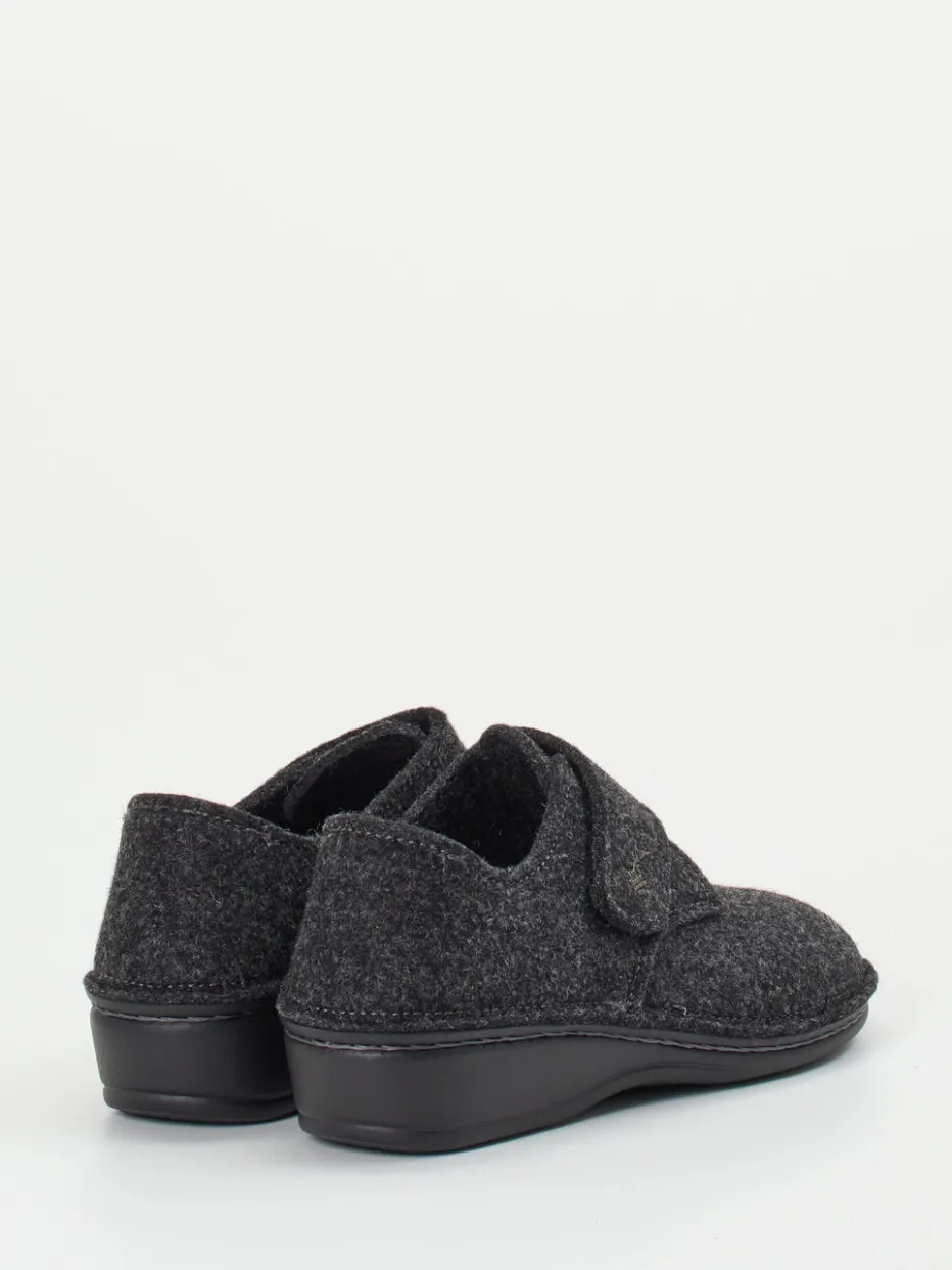 – Hausschuh aus Wollfilz anthrazit*Finn Comfort Outlet