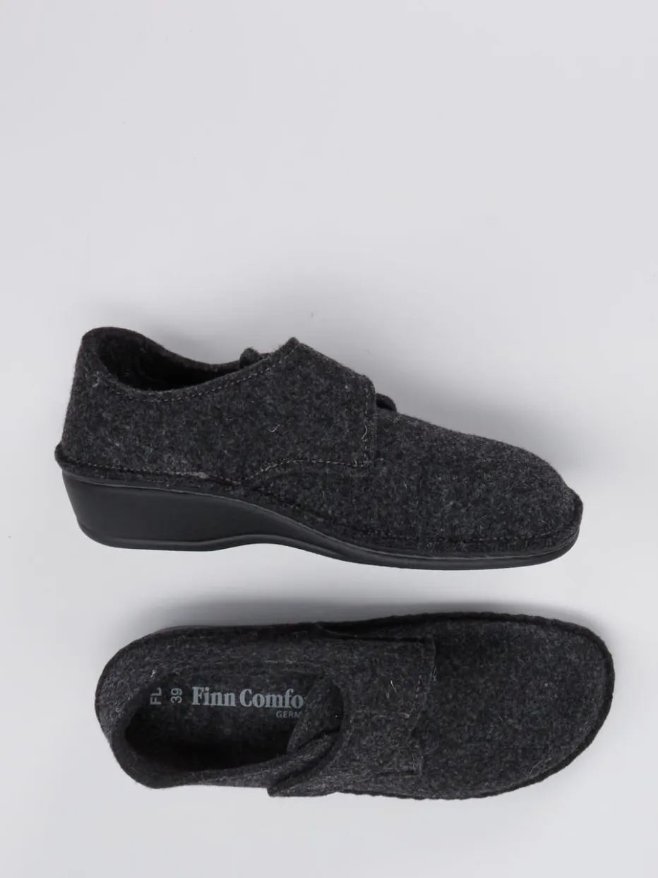 – Hausschuh aus Wollfilz anthrazit*Finn Comfort Outlet