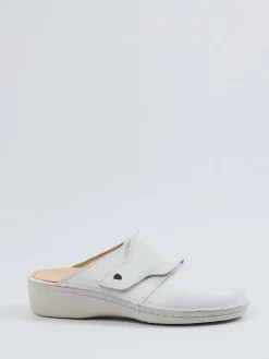 Damen Finn Comfort – Komfort-Pantoletten aus Kalbleder