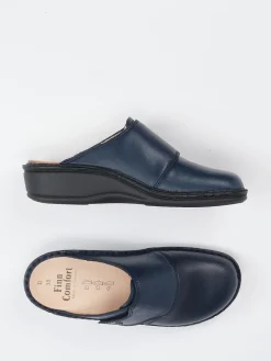 Damen Finn Comfort – Komfort-Pantolette aus Kalbleder