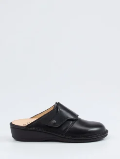 Damen Finn Comfort – Komfort-Pantolette aus Kalbleder