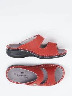 Damen Finn Comfort – Komfort-Pantolette aus veganem Textil