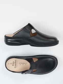 Damen Finn Comfort – Komfort-Pantolette aus Kalbleder