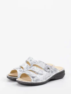 Damen Finn Comfort – Komfort-Pantolette aus Kalbleder