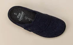 – Komfort-Pantoffel aus Wollfilz Dunkel*Finn Comfort Hot