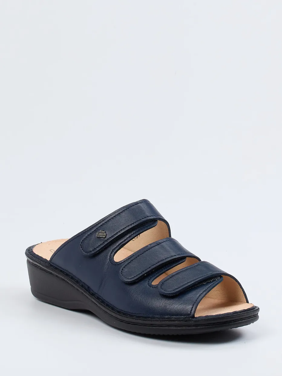 – Komfort-Pantolette aus Kalbleder dunkel*Finn Comfort Outlet