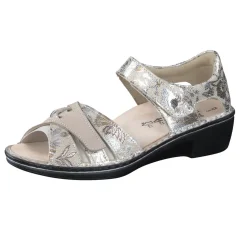 – Komfortsandalen aus geprägtem Leder*Finn Comfort Clearance