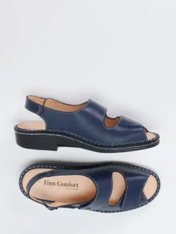 – Komfortsandalen aus Kalbleder Dunkel*Finn Comfort Sale