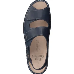 – Komfortsandalen aus Kalbleder Dunkel*Finn Comfort Sale