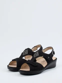 – Komfortsandale aus Nubukleder*Finn Comfort Clearance