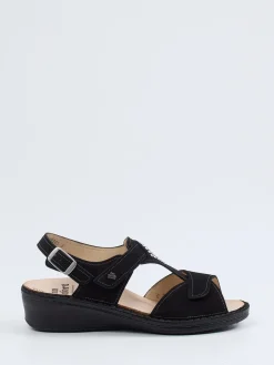 – Komfortsandale aus Nubukleder*Finn Comfort Clearance