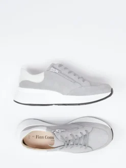 – Komfort-Sneaker aus Veloursleder hell*Finn Comfort Best