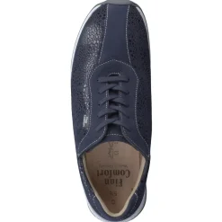 – Komfort-Sneaker aus Nubukleder Dunkel*Finn Comfort