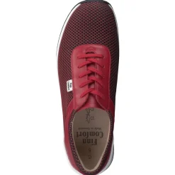 – Komfort-Sneaker aus Nappaleder und Mesh dunkel*Finn Comfort Discount