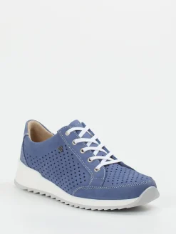 – Komfort-Sneaker aus Nubukleder jeans*Finn Comfort Outlet