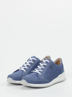 – Komfort-Sneaker aus Nubukleder jeans*Finn Comfort Outlet