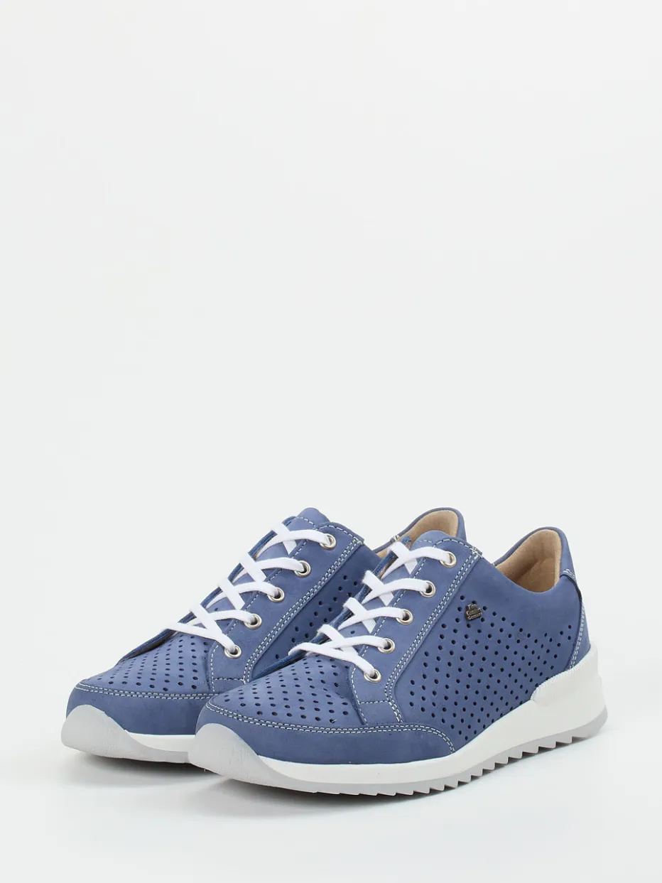 – Komfort-Sneaker aus Nubukleder jeans*Finn Comfort Outlet