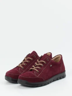 – Komfort-Sneaker aus Veloursleder bordeaux*Finn Comfort Online