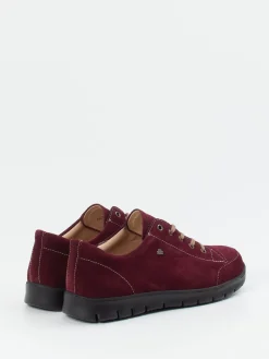 – Komfort-Sneaker aus Veloursleder bordeaux*Finn Comfort Online