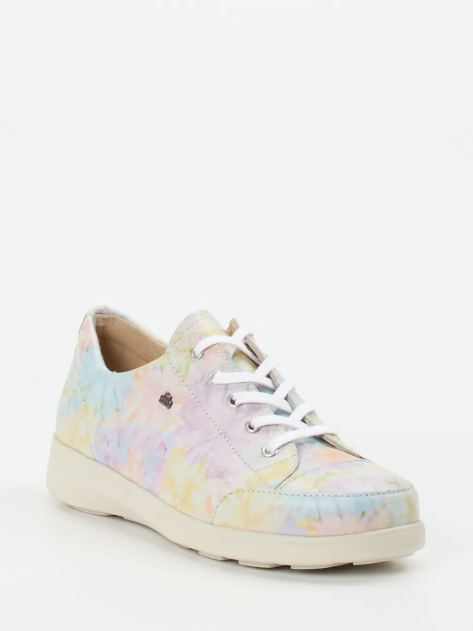 – Komfort-Sneaker aus Kalbleder Pastellprint*Finn Comfort Best