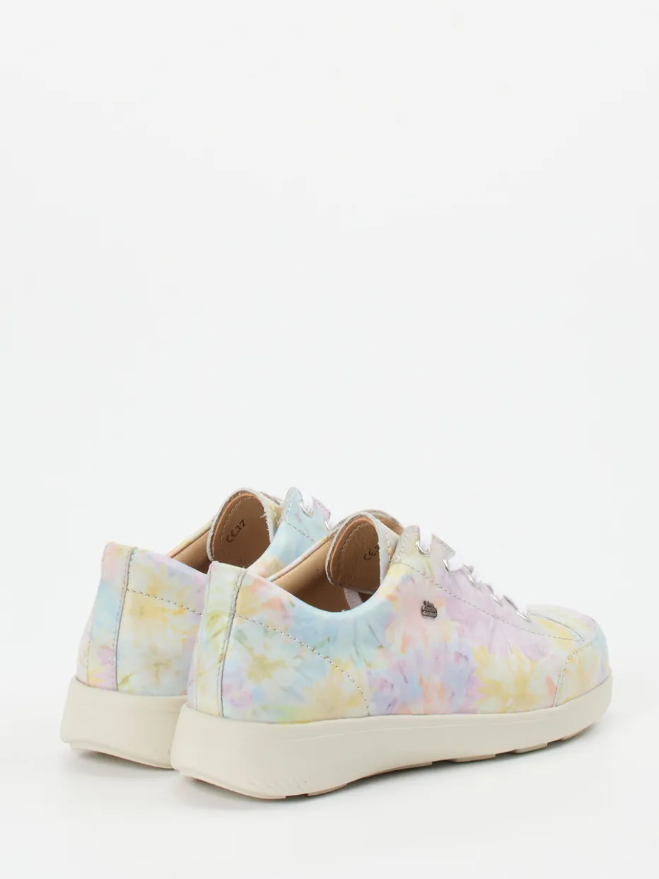 – Komfort-Sneaker aus Kalbleder Pastellprint*Finn Comfort Best