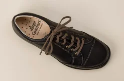 – Komfort-Sneaker aus Kalbleder Dunkelbraun*Finn Comfort Outlet