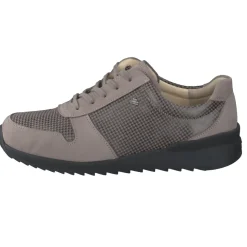 Damen Finn Comfort – Komfort-Sneaker aus Nubukleder taupe