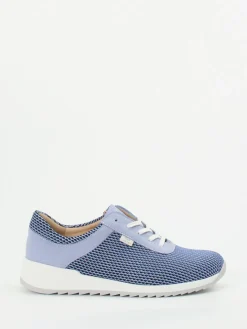 Damen Finn Comfort – Komfort-Sneaker aus Textil in Lavendel